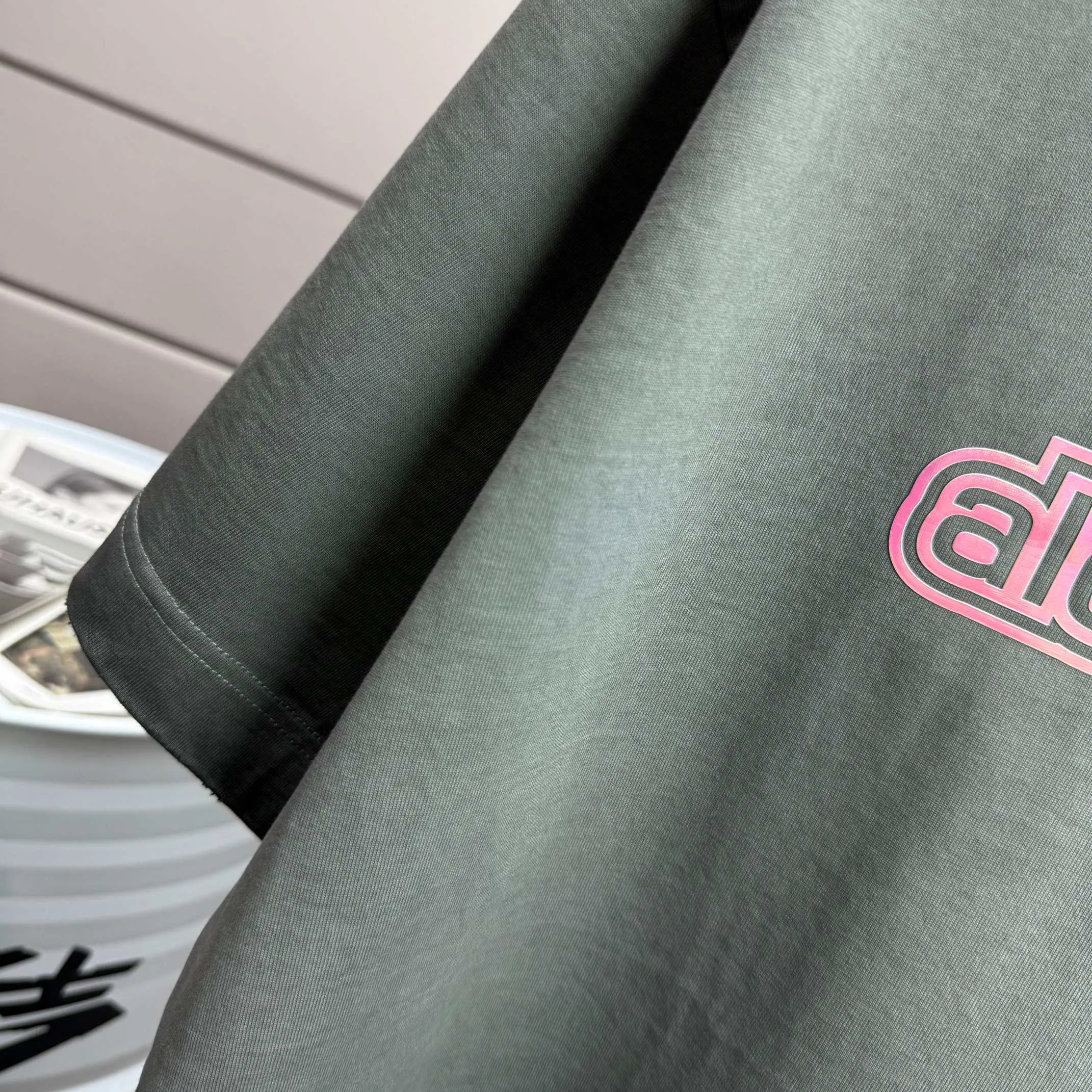 # 100 Alexand 2026 New Arrival tee Same Style : : Gray Size :S M L XL XXL Size： S （90-130 ） M （120-150 ） L （140-165 ） XL （160-180 ） XXL （180 ）